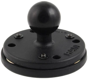 RAM Magnetic Round Base with 1" Rubber Ball - RAM-B-202-339U - Picture 1 of 1