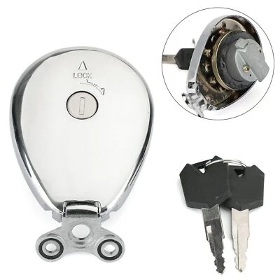 Fuel Gas Tank Cap For Kawasaki BN125A EL250 Vulcan 400 ZL600 ZR1100 VN-15 SE A Foto 1 de 4