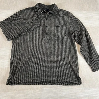 Polo Vintage Años 90 por Ralph Lauren Talla Grande Para Hombre Pata de Gallo Polar Pullover L Foto 1 de 4