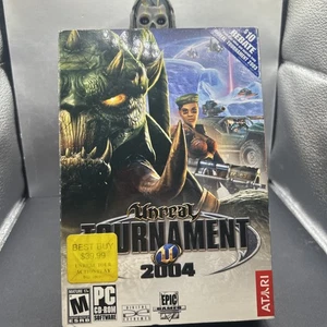 Unreal Tournament 2004 Small Box - Manual, Jewel Case, All Discs - Minor Damage - Bild 1 von 5