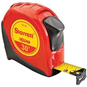 Starrett KTX1-30-N Maßband genau 1 Zoll x 30 Fuß englisches Maßband - 1/16 Zoll - Bild 1 von 2