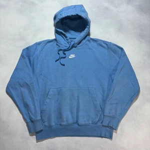 Sudadera con Capucha Nike Club Polar Estampado Completo AOP Azul Universitario S DM7930 - Imagen 1 de 8