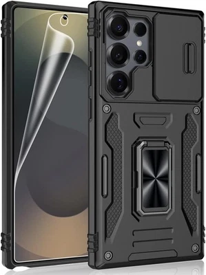 For Samsung Galaxy S25 Ultra Case with Shockproof Protection & Screen Protector Foto 1 de 4