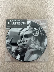 Lady Gaga Beyonce Telephone, 7" Vinyl Picture Disc - Picture 1 of 2
