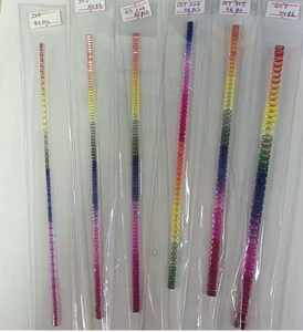 2x3 mm Natural Rainbow Sapphire Emerald Cut 54 pcs Stunning Loose Gemstone - Picture 1 of 11