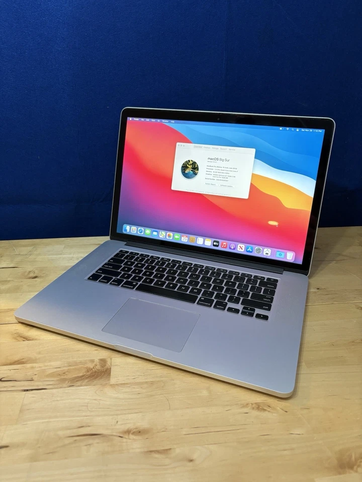 Apple MacBook Pro Laptop - 2.3 GHz i7-4850HQ 16GB 512GB 15.4" - A1398 ME294LL/A - Image 1 of 4