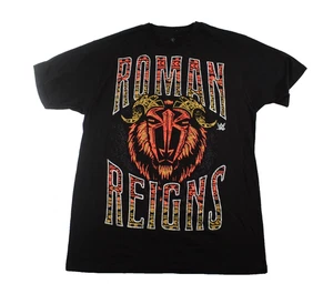 CAMISETA GRÁFICA DE LUCHA LIBRE NEGRA ROMAN REINS PARA HOMBRE THE TRIBAL CHIEF NUEVA SIN ETIQUETAS - Imagen 1 de 7