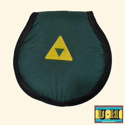 Nintendo Wii Legend Of Zelda Triforce 12 Disco Juego Portador Estuche Wiimote Cremallera Foto 1 de 4