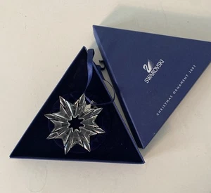 2003 Swarovski Crystal 3" Annual Christmas Holiday Ornament in Box - Picture 1 of 7