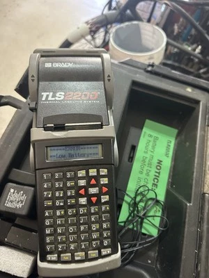 Brady TLS2200 Thermal Labeling System Printer ACCESSORIES No Battery - Image 1 of 4