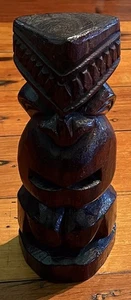 Carved wooden totem figurine - Bild 1 von 7
