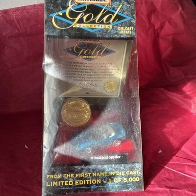 Matchbox Gold Collection 1 of 5000, Mitsubishi Spyder, 1996 packaging cloudy - Image 1 of 4