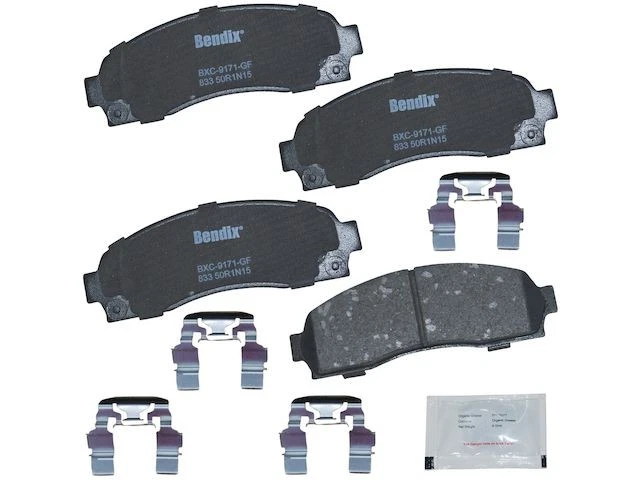 Bendix 42ZN78H Front Brake Pad Set Fits 2003-2011 Ford Ranger - Image 1 of 1