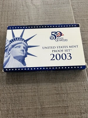 2003 S United States of America US Mint PROOF COINS Set w STATE QUARTERS i121246 - Image 1 of 4