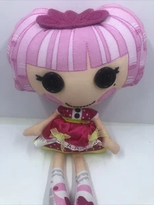 Lalaloopsy Jewel Sparkles Bett 10 Zoll gepunktetes Kleid rosa Plüsch Stofftier Mini Puppe - Bild 1 von 16