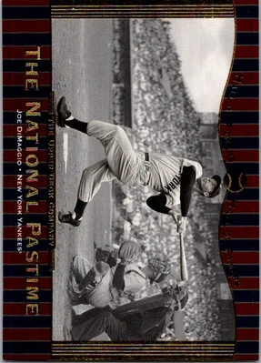 2001 Upper Deck Hall of Famers #69 Joe DiMaggio baseball card 10EE - Image 1 of 2
