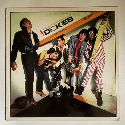 The Dickies - The Incredible Shrinking Dickies 1979 12" Yellow Vinyl LP VG+ - Image 1 of 4