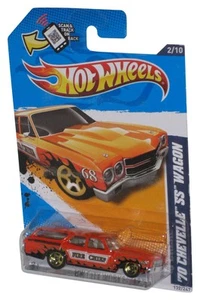 Hot Wheels HW City Works '12 Orange '70 Chevelle SS Wagon 2/10 Toy Car #132/247 - Picture 1 of 1