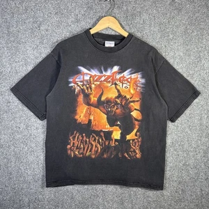 Camisa Ozzfest Vintage Grande Negra 2002 Y2K Ozzy Osbourne Devil Band Camiseta Metal - Imagen 1 de 9