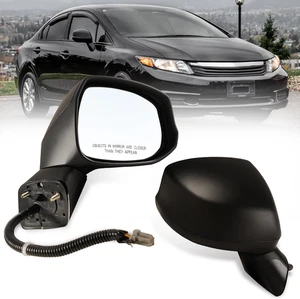 Espejo retrovisor lateral derecho del pasajero para Honda Civic 2012-2015 con vidrio eléctrico 丨sin cabeza - Imagen 1 de 5