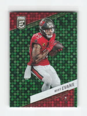 2023 Donruss Elite #76 Mike Evans Green Disco - Image 1 of 2