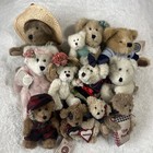 Lot de 10 variétés en peluche ours Boyd's Bears