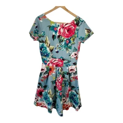 MINT LIMIT  Dress Retro Vintage Style Floral Fit & Flare Cocktail Party New - Image 1 of 4