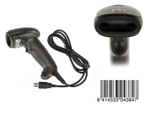 Lesegerät Handbrause Scanner Laserscanner - USB - Sensor Ccd - Scan Auf Display - Picture 1 of 1