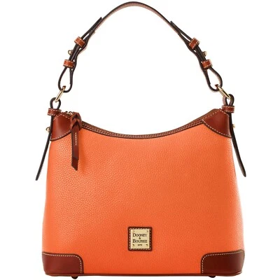 Hobo pequeño de grano de guijarro Dooney & Bourke Foto 1 de 4