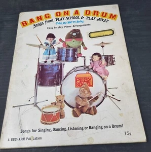 1973 BBC RECORDS BANG ON A DRUM SONGS FROM PLAYSCHOOL AND PLAY AWAY - Bild 1 von 5