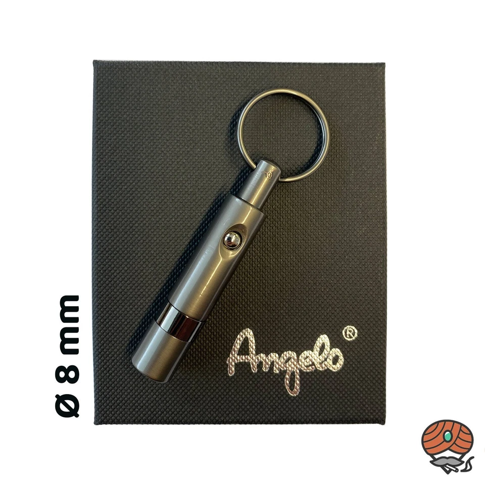 Angelo Zigarren-Bohrer aus Metall, Anthrazit, Automatik, Ø 8 mm - Bild 1 von 1