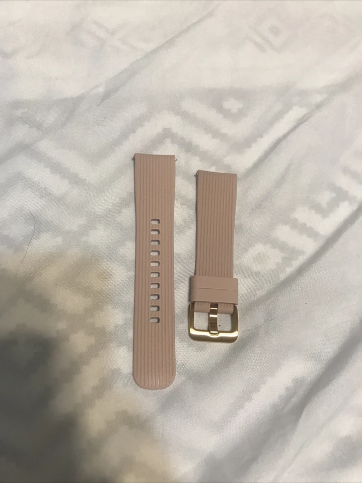 Correa de pulsera original OEM para reloj Samsung Galaxy 20 rosa pequeña Foto 1 de 4