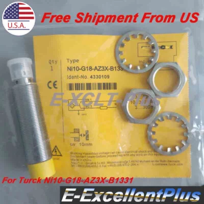 Proximity Sensor Switch NI10G18AZ3XB1331 For Turck Ni10-G18-AZ3X-B1331 20-250VAC - Image 1 of 4