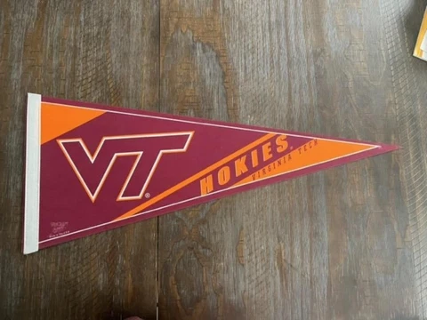 Virginia Tech Hokies Classic Pennant Cover
