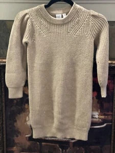 Gap Kids Girls Sweater Dress Long Sleeve Knee Length Geometric Sz 6/7 NWT - Picture 1 of 10