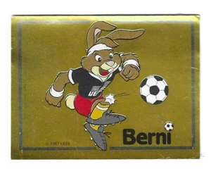 Figuritas Panini Euro 88 Escudo Mascota Berni N 1 Nueva Con Velina - Imagen 1 de 2