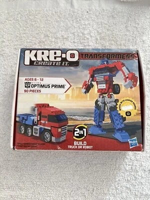 Transformers Optimus Prime 31143 Action Minifigure Kre-O Hasbro 90 Pieces 2010 - Image 1 of 2