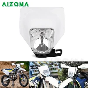 Faro de luz blanco para TX TE FE 125 250 300 701 Supermoto bicicleta de tierra - Imagen 1 de 12