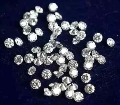 Loose Lab-Grown CVD Diamond LOT 1.80 MM D Color IF CLARITY 43 PCS Certified - Image 1 of 4