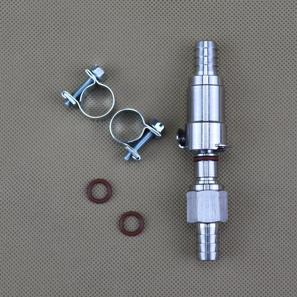 Honda VTX 1800 3/8" Gas Tank Fuel Line Quick Release Disconnect Coupling 1 pair - Image 1 of 4