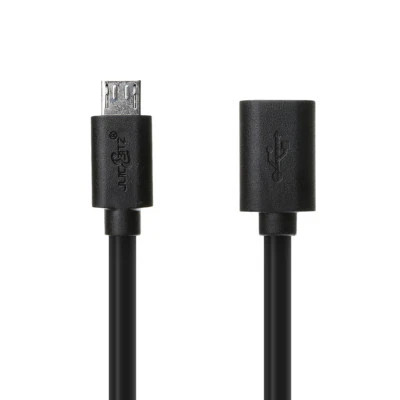 Prolunga Micro USB Femmina a Maschio Micro USB Caricatore Rapido Cavo Dati Cavo 22AWG - Immagine 1 di 4