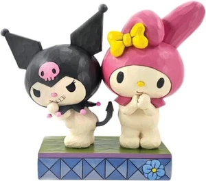 Sanrio Kuromi and My Melody Best Friends Jim Shore Statue - Picture 1 of 5