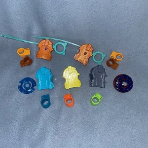 Lot 16 Piece Beyblade Battlers Replacement Launchers Leone Leo Hasbro Ripcords - Picture 1 of 11