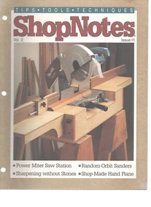 ShopNotes Magazine by Woodsmith -volume 2 Issue 11-September 1993 Vintage - Picture 1 of 1