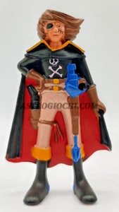 FABIANPLASTICA PVC 8 CM CAPTAIN CAPITAN HARLOCK VINTAGE 1978 NUOVO - Picture 1 of 4