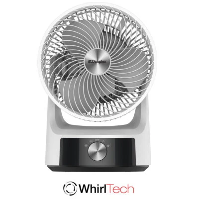 Dimplex DCACM20 Whirl Fan Air Circulator/2 Speed/Cooling/Cooler/Oscillating WHT - image 1 of 4