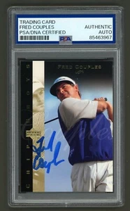 Fred Couples Signed 2003 Upper Deck Card #95 (PSA) Chip Shots Golf Auto - Picture 1 of 2