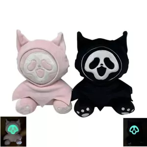 Ghostface Plush Doll Halloween Noctilucent Ghost-Face Soft Toy Best Kid's Gift - Picture 1 of 14