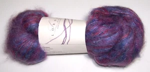 975 yard skein of Lornas Laces HEAVEN Kid Mohair Hand dyed Yarn #773 RAVENSWOOD - Picture 1 of 1