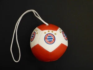 Mini Ball Fussball FC Bayern München z.B für Auto Innenspiegel Kunstleder - Bild 1 von 1